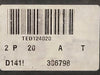 GENERAL ELECTRIC 20 Amp, 2 Pole, 480 volts Circuit Breaker TED124020