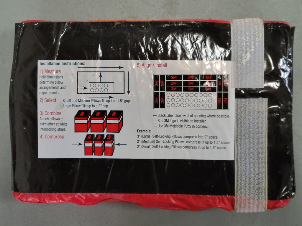 3M 3" x 6" x 9" Fire Barrier Pillow FB369SL