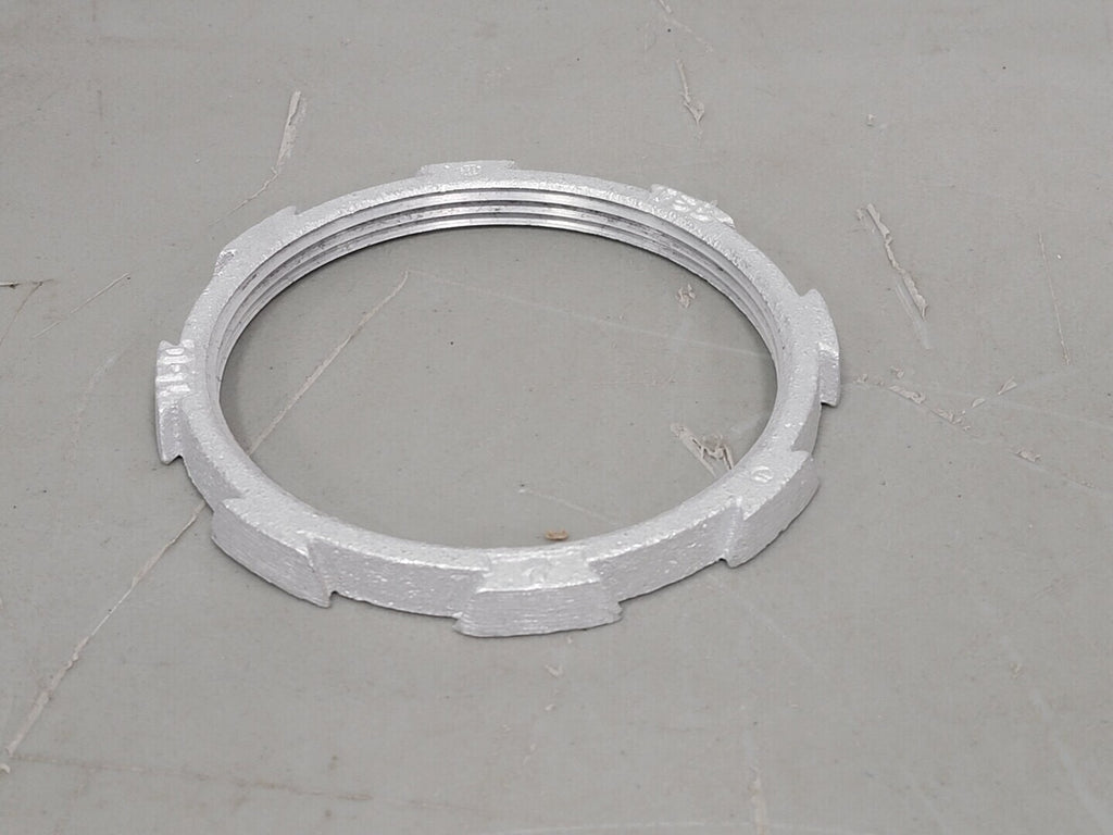 THOMAS & BETTS 4" Aluminum Locknuts CI1732-AL (Box of 5)