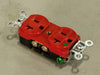 HUBBELL 20A 125V Duplex Receptacle HBL8300HRED