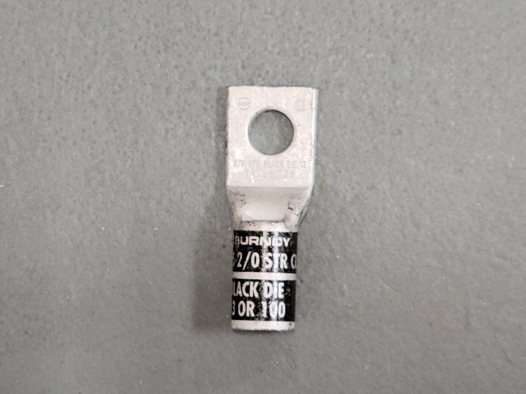 BURNDY 2/0 AWG HYLUG 1-Hole Compression Lug YAL26T38 (Box of 10)