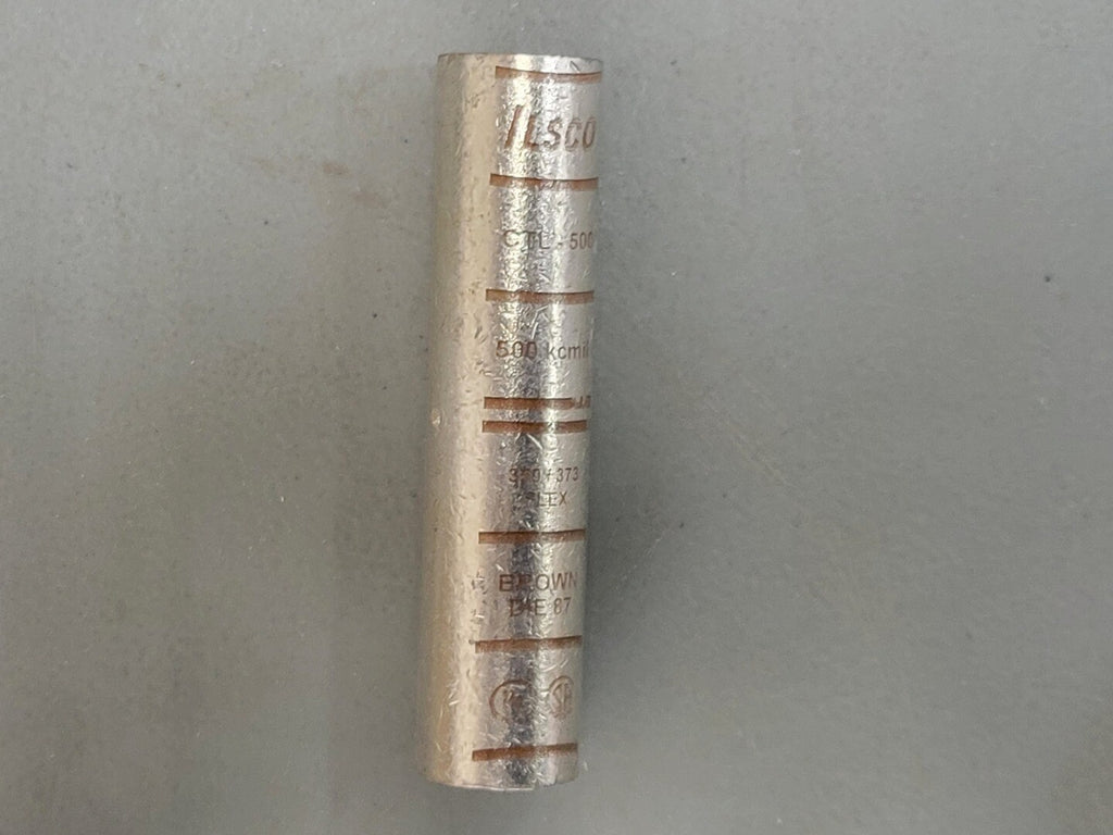 ILSCO 500 kcmil Copper Compression Sleeve CTL-500 (Box of 4)