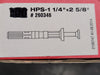 HILTI Impact Anchor HPS 1-1/4" x 2-5/8" (Box of 73)