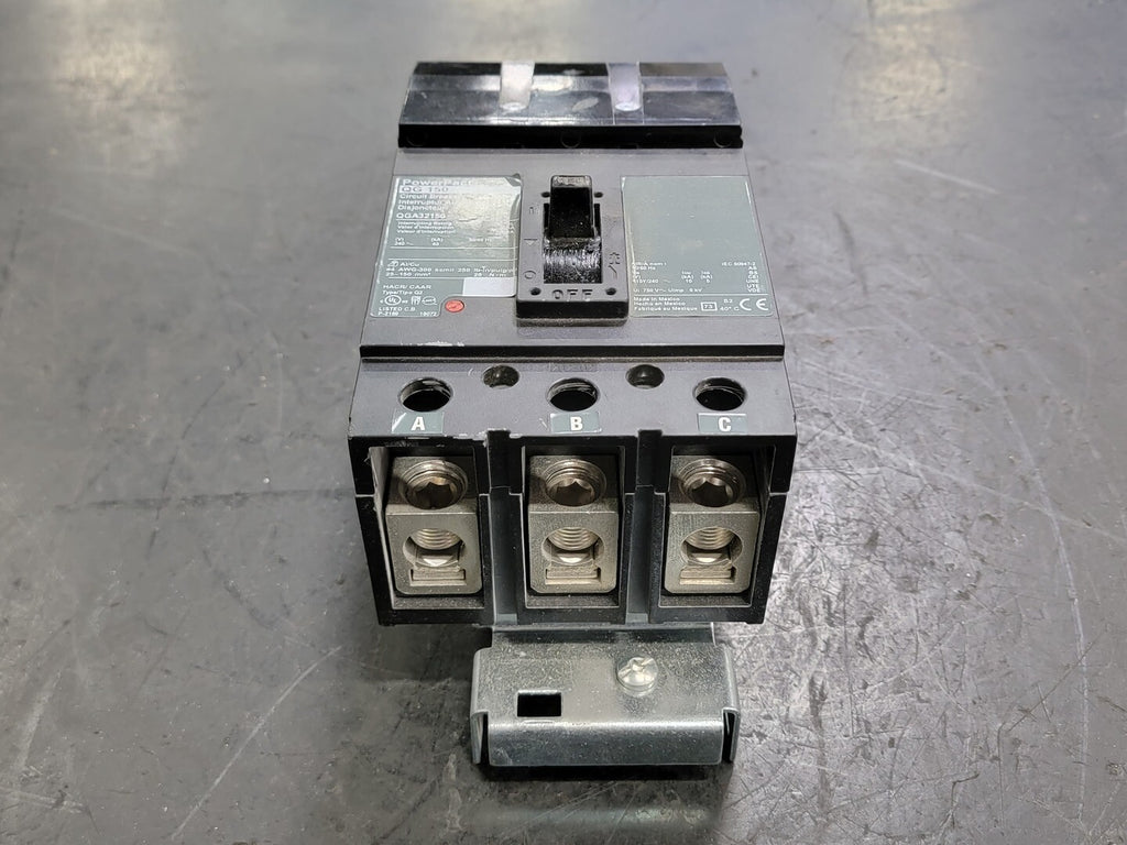 SQUARE D 150 Amp 3 Pole Circuit Breaker QGA32150