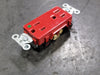HUBBELL 15A 125V Duplex Receptacle 2172RED