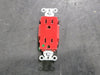 HUBBELL 15A 125V Duplex Receptacle 2172RED