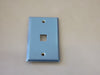 BELDEN 1-Port Stainless Steel Single Gang Faceplate AX102006 (Box of 45)