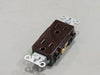 HUBBELL 15A 125V Duplex Receptacle Brown DR15 (Box of 4)