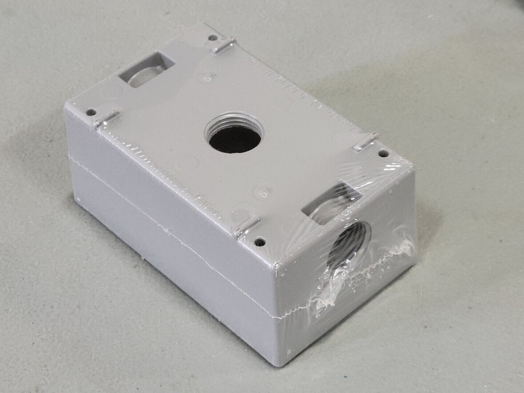 RAB DESIGN Weatherproof Rectangular Outlet Box D5613 (Box of 4)