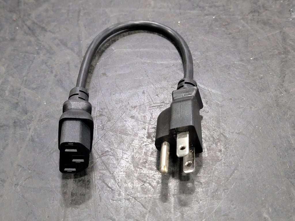 Universal Power Cord 18 AWG 1 ft. (Box of 196)