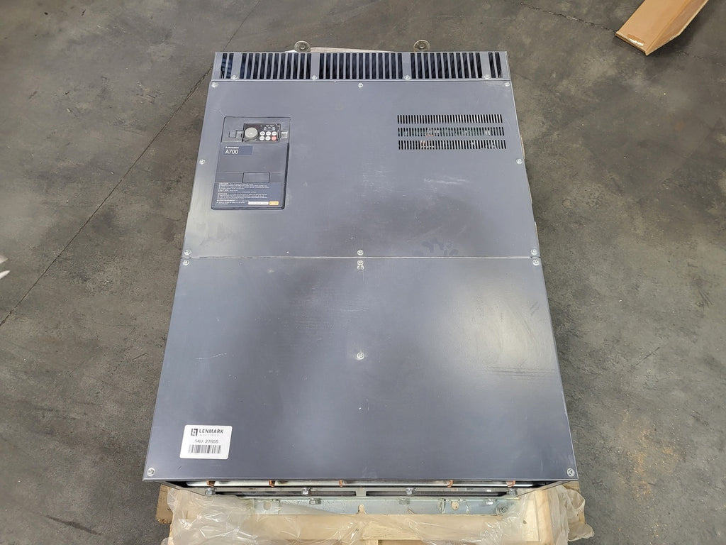 MITSUBISHI 250 hp, 600 Volts, 3-Phase VFD FR-A760-03040-NA w/ Line Reactor