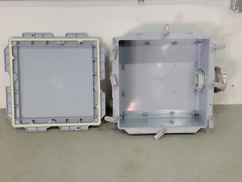 SCEPTER PVC Junction Box JBX12124, 12"x12"x4"