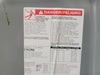 SQUARE D 200 Amp Heavy Duty Safety Switch CHU364