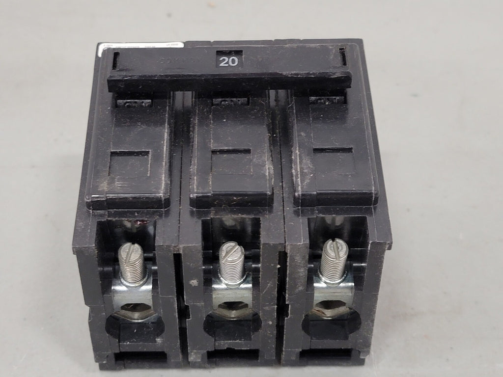 EATON 20 Amp, 3 Pole, 240 volts Circuit Breaker BAB3020H