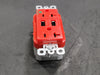 PASS & SEYMOUR 20A 125V Tamper Resistant Duplex Outlet w/ USB Charger TR8300HUS-RED