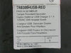 PASS & SEYMOUR 20A 125V Tamper Resistant Duplex Outlet w/ USB Charger TR8300HUS-RED