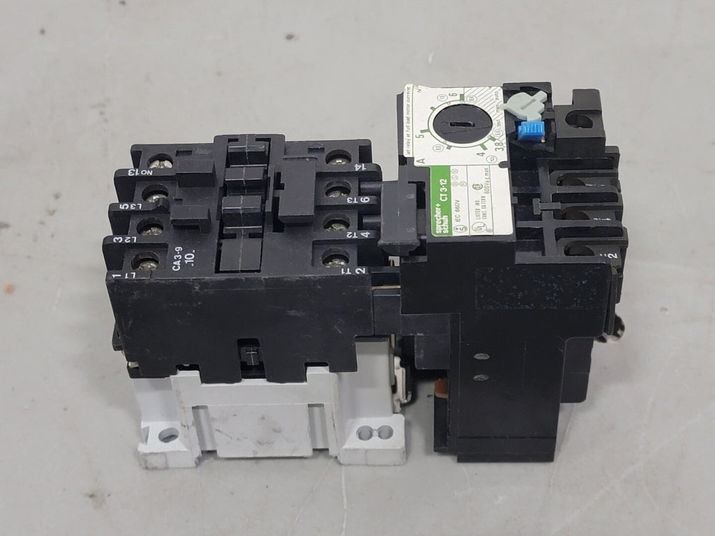 SPRECHER + SCHUH Motor Starter w/ Overload Relay CA 3-9+CT 3(K)