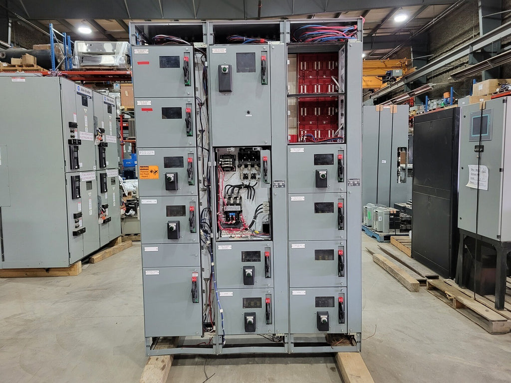 ALLEN-BRADLEY CENTERLINE 2100 Low-Voltage MCC Section SN-X-LRXX19/1, 600V, 1600A, 3-Ph