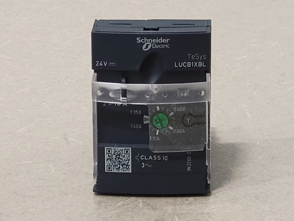 SCHNEIDER ELECTRIC 0.35-1.4 Amp 24 VDC Advanced Starter Control Unit LUCB1XBL