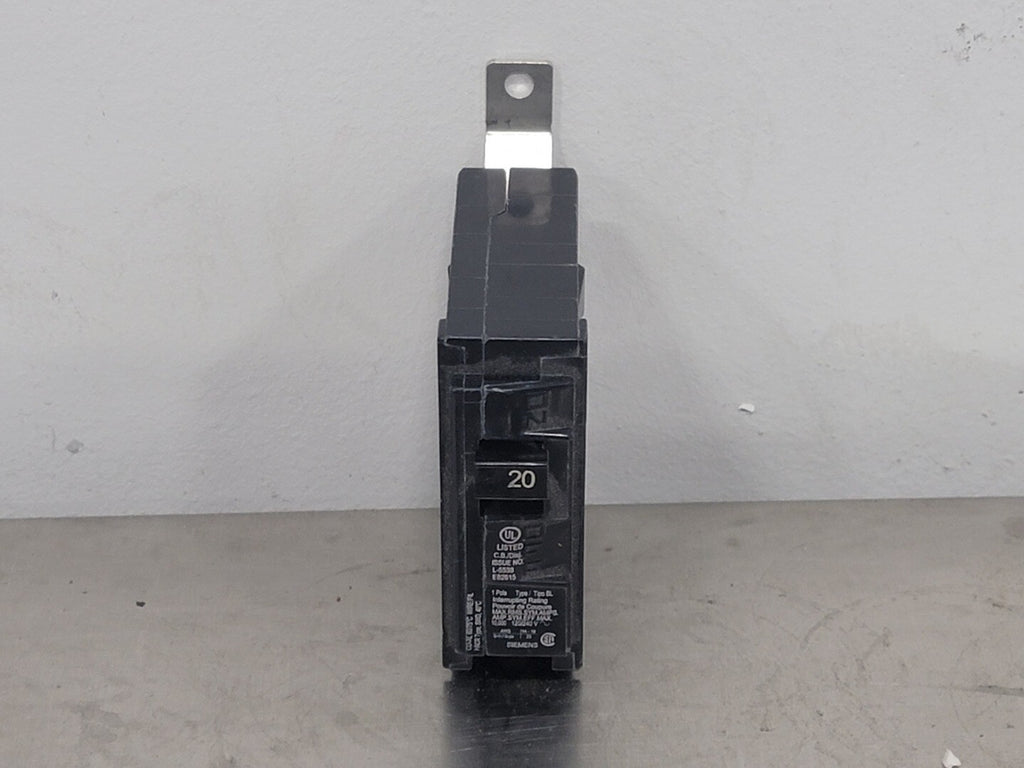 SIEMENS 20 Amp, 1 Pole, 120/240 volts Circuit Breaker B120