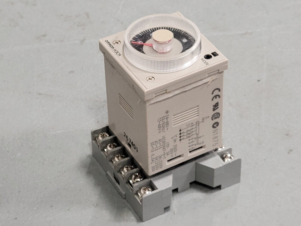 OMRON 5 Amp Time Delay Relay H3CR-A AC24-48/DC12-48