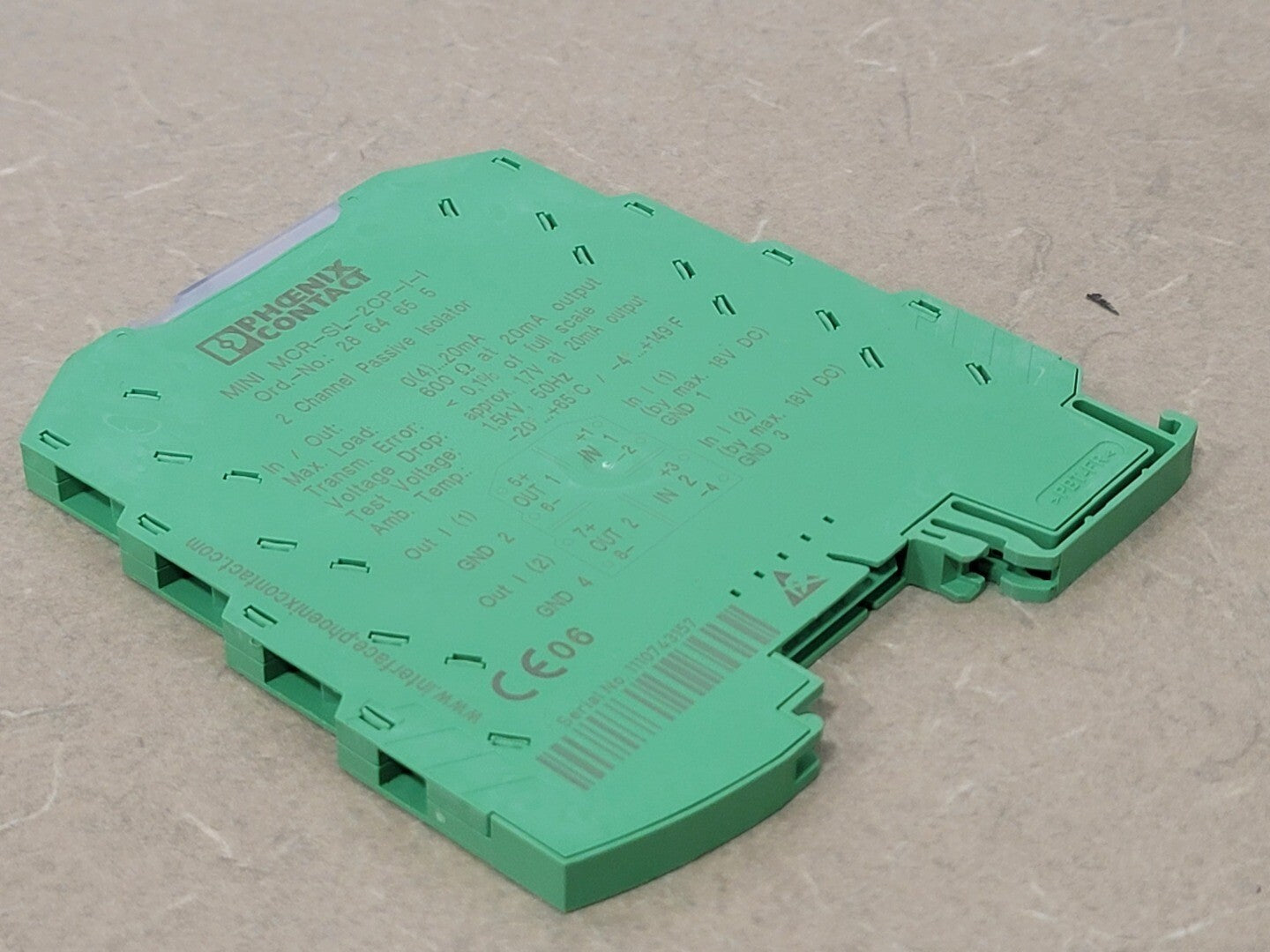 2cp Module PHOENIX CONTACT MINI MCR-SL-2CP-I-I Loop-Powered Isolators 2864655