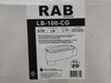 RAB DESIGN 1" Aluminum Conduit Body LB-100-CG w/ Gasket & Cover (Box of 20)