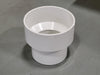 CANPLAS 4" x 3" PVC Sewer Increaser Coupling w/ Pipe Stop 414217BC (Box of 24)