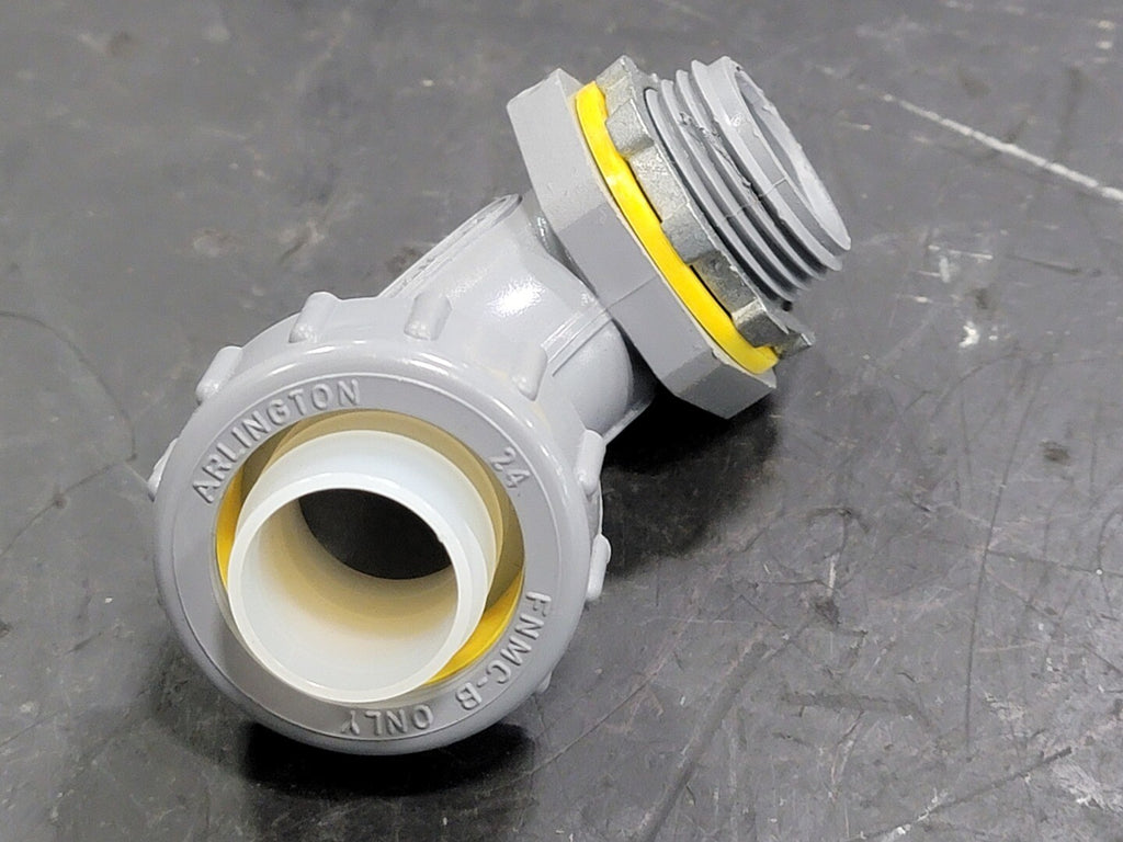 ARLINGTON 3/4", 90 Deg. PVC Connector FNMC-B (Box of 97)