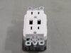 LEGRAND 15 A, 125 V Resistant Decorator Duplex Outlet w/ USB Charger TR5262USB-W 