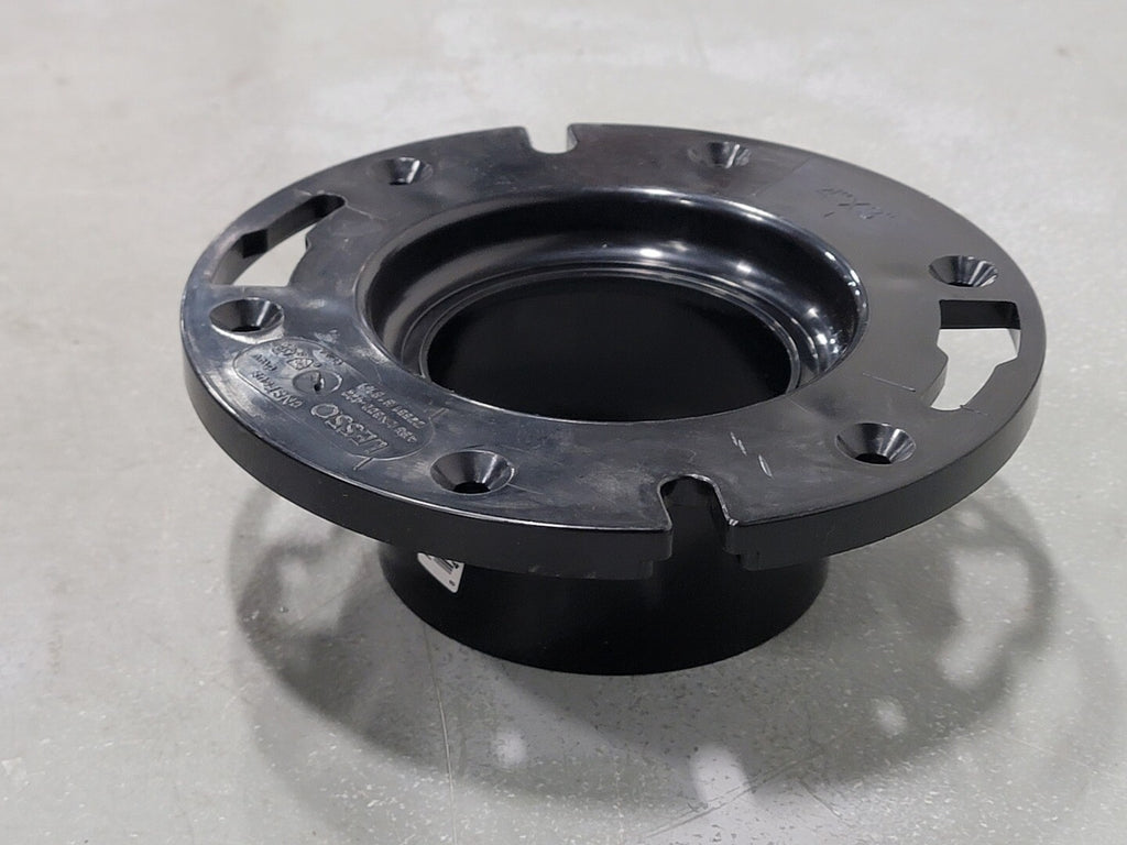 ABS 4" x 3" Closet Flange Hub RLN800-422 (Box of 9)