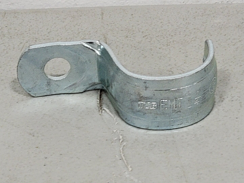 THOMAS & BETTS 1-1/4" EMT Single Hole Pipe Strap 1310 (Box of 65)