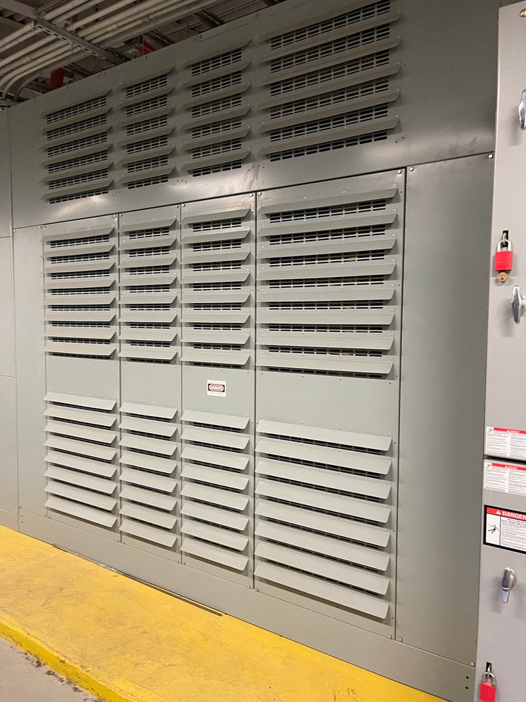 DELTA 7500/10000 kVA Transformer, 13200 pri. volts, 4160Y/2402 sec. volts