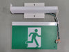 BEGHELLI LED Pictogram Curva Running Man Sign CRV-RM-L-U-S-0LR-UDC