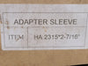 Adapter Sleeve HA2315, 2-7/16"