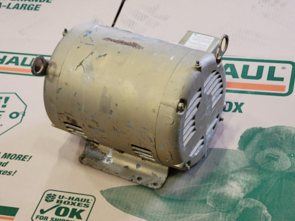 BALDOR 7.5 hp, 416 volts, 1760 rpm, 213T, 3ph, Electric Motor 37F614Y113G1