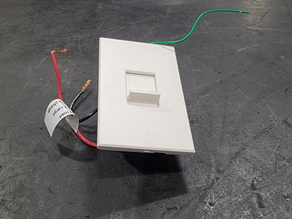 LUTRON White Slide Dimmer Single Pole 120-277V NTSTV-DV-WH (Box of 57)