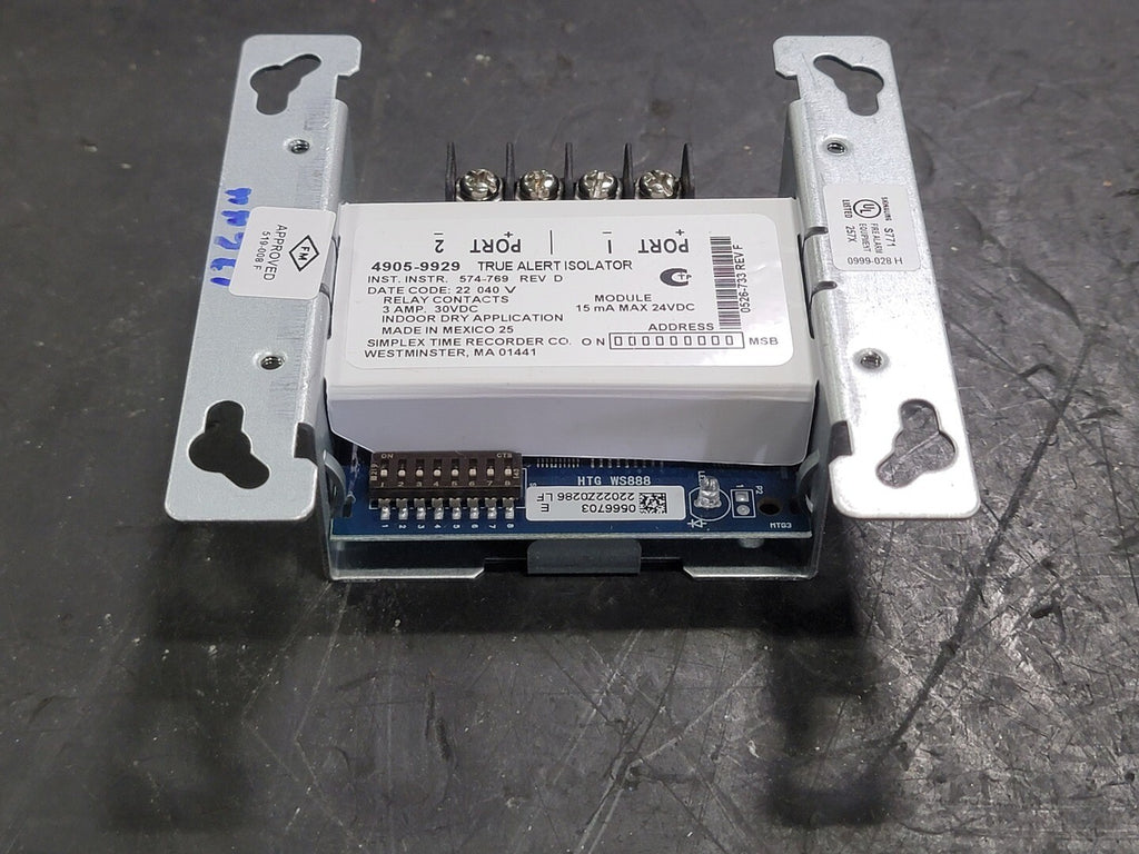 SIMPLEX Isolator Module Truealert 4905-9929 (Box of 10)