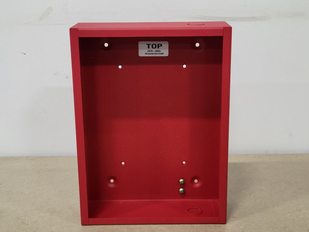 SIMPLEX 2975-9053  Firefighter Phone Back Box Red (Box of 3)