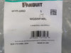 PANDUIT Cable Side Waterfall Black WGSWF4BL