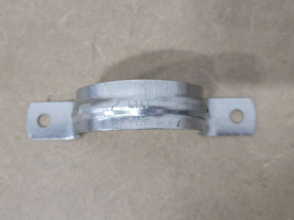 IBERVILLE 2" EMT 2 Hole Conduit Strap CI1416 (Box of 25)