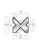 EUROSTAMP Part No. 2067 @ 415mm 85 Degree 4V Die