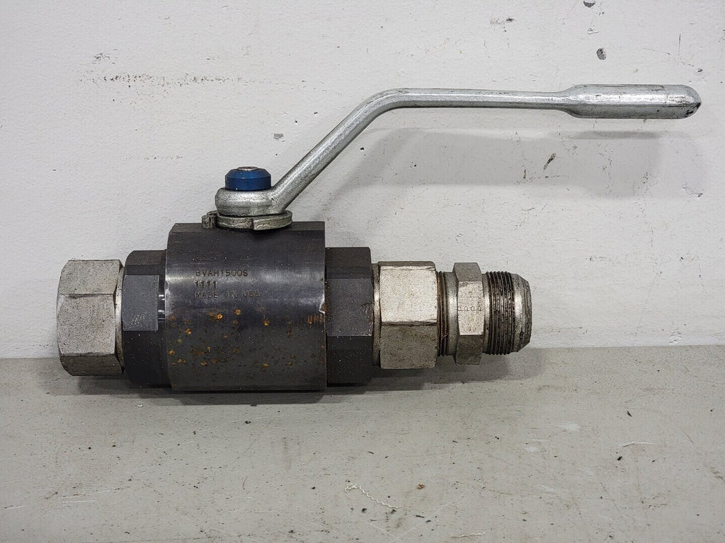 DMIC 1-1/2" Port Round Body Ball Valve SAE ORB BVAH-1500S-1111