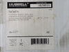 HUBBELL 1' Floor Mount Raceway Dark Gray Low Profile HBLFMR1DG