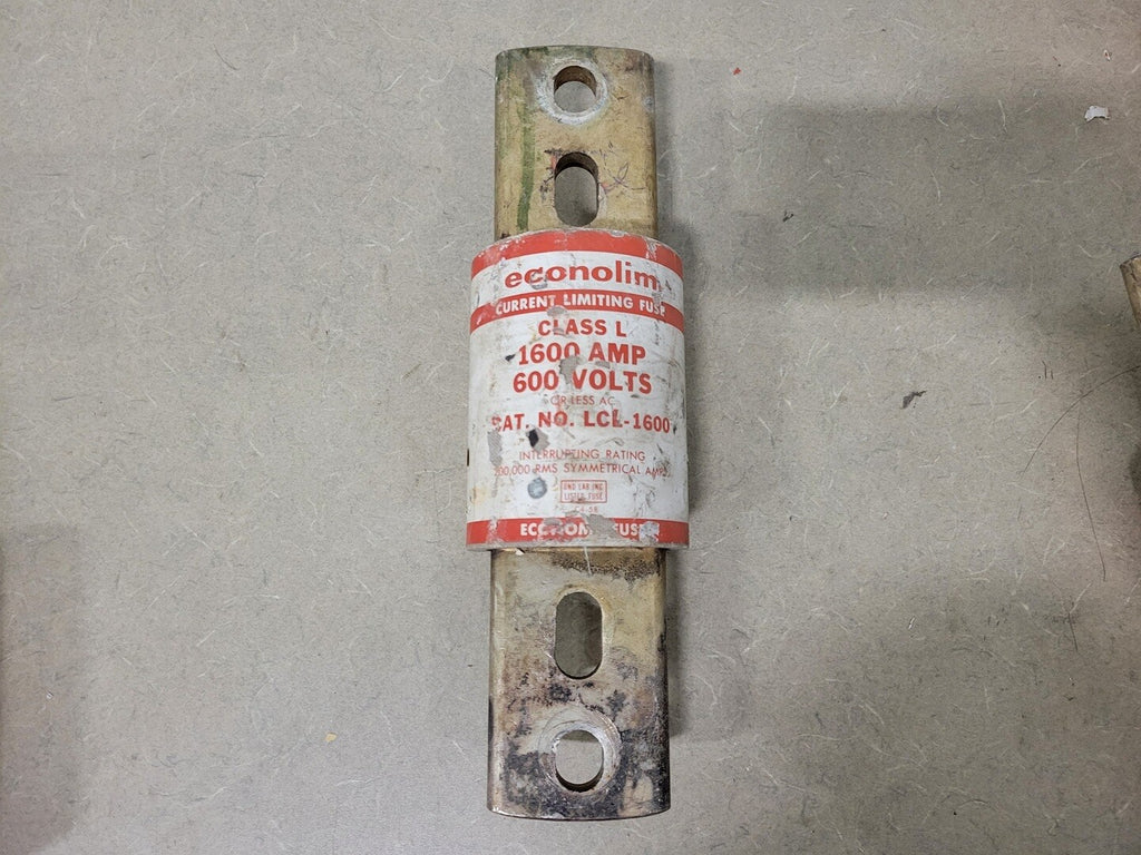 ECONOLIM 1600 Amp Class L Current Limiting Fuse LCL-1600 (Bag of 8) 