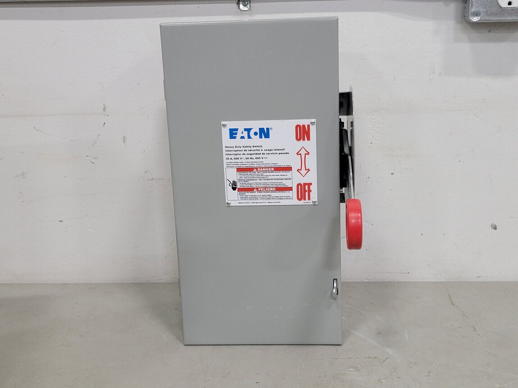 EATON 30Amp 600V 2P Non Fusible Safety Switch 1HD261NF