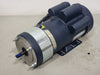 LEESON 2 hp, 280 volt, 1725 rpm, 56HCZ, Electric Motor with Disc Brakes