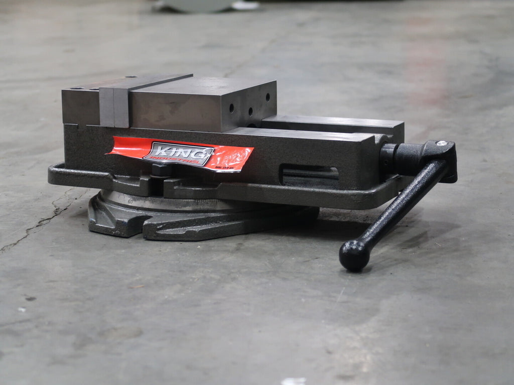 KING CANADA 6" Milling Vise w/ Swivel Base