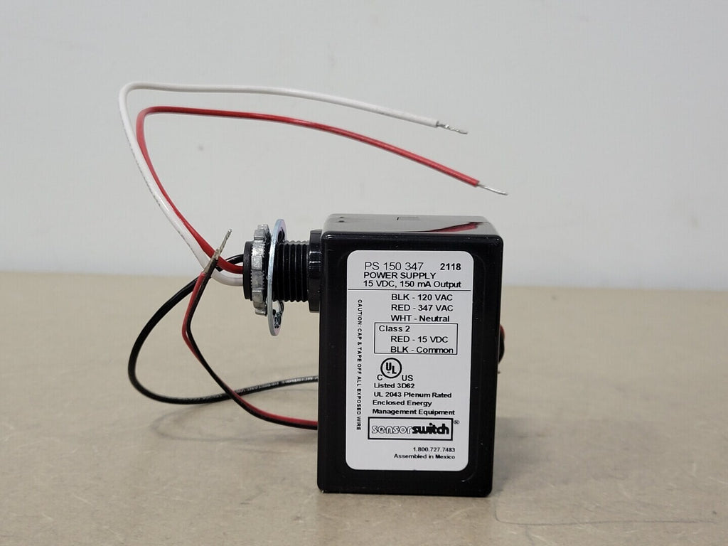 SENSOR SWITCH 15 VDC, 150 mA Output Standard Power Supply PS 150 347
