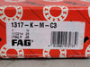 FAG Self Aligning Ball Bearing 1317-K-M-C3, 85mm x 140mm x 41 mm